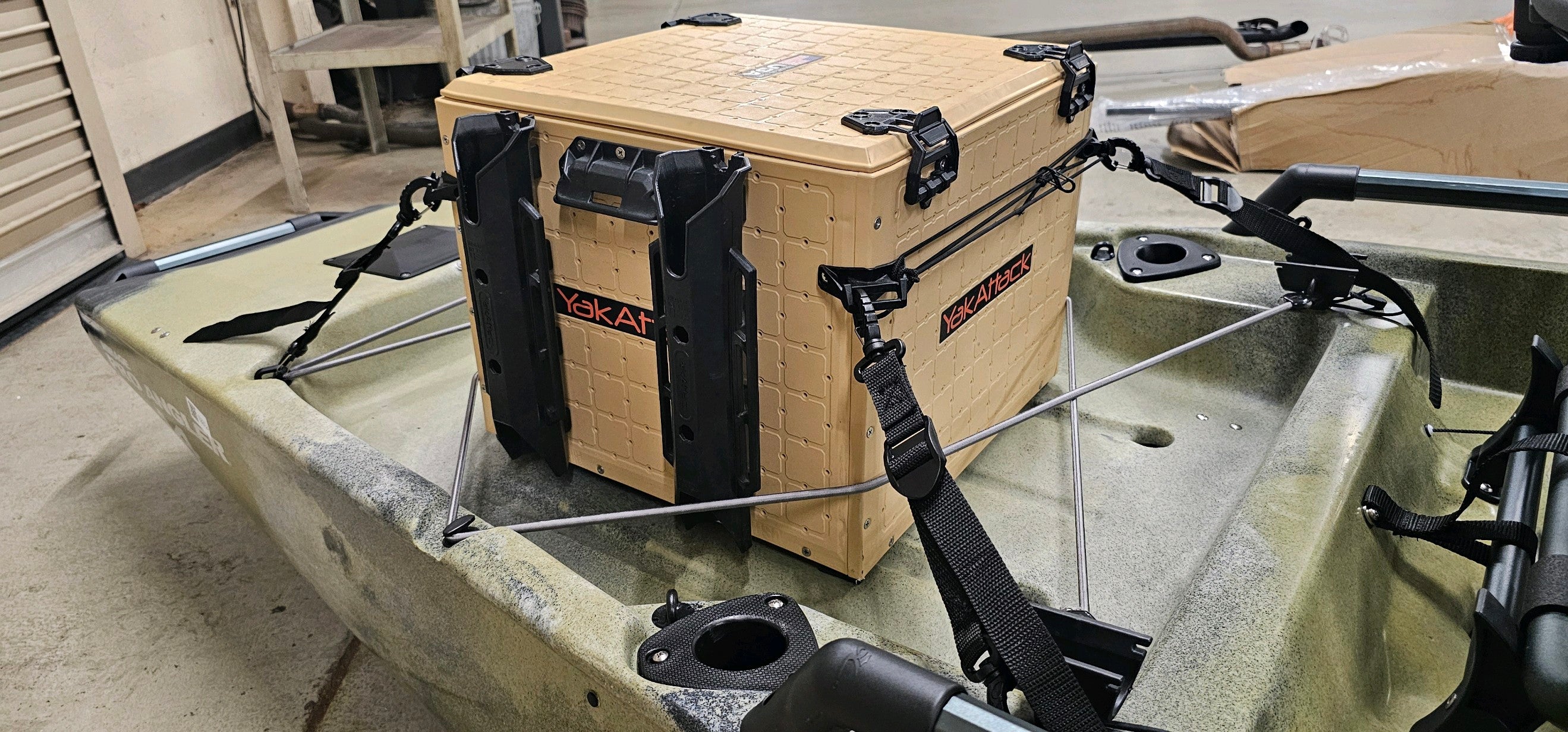 hobie h crate tackle box Kayak Crate Tie Down Strap (each)