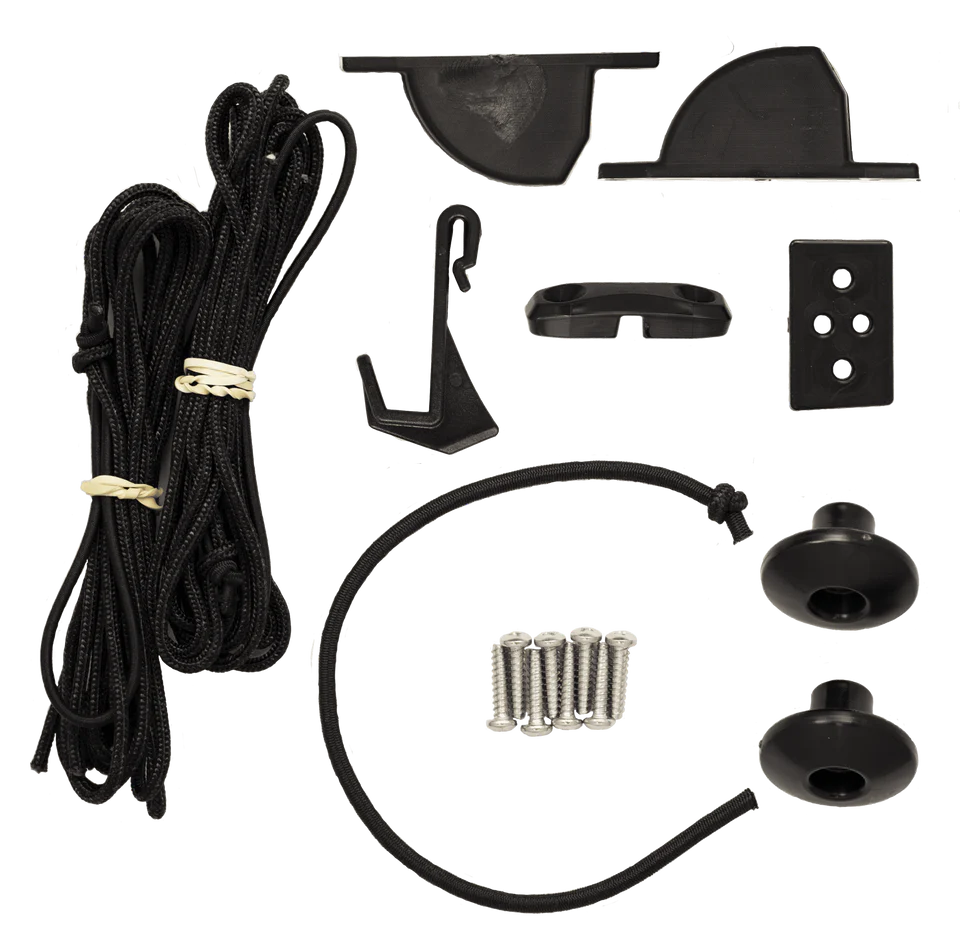 Bonafide SS/XTR Series Rudder Kit Featuring the YakAttack SwingBlade