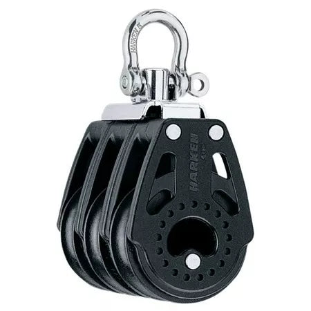 Harken 2640 Carbo Triple Mainsheet Boom Block, Part #H2640