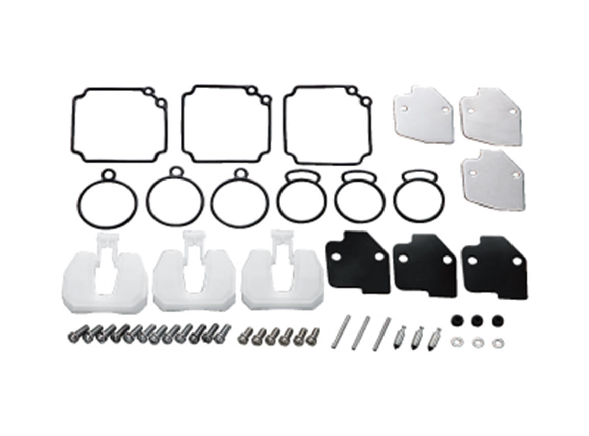 Representative genuine Tohatsu carburetor repair kit for 5-9.8 HP 2-stroke outboards; exact contents vary by part number