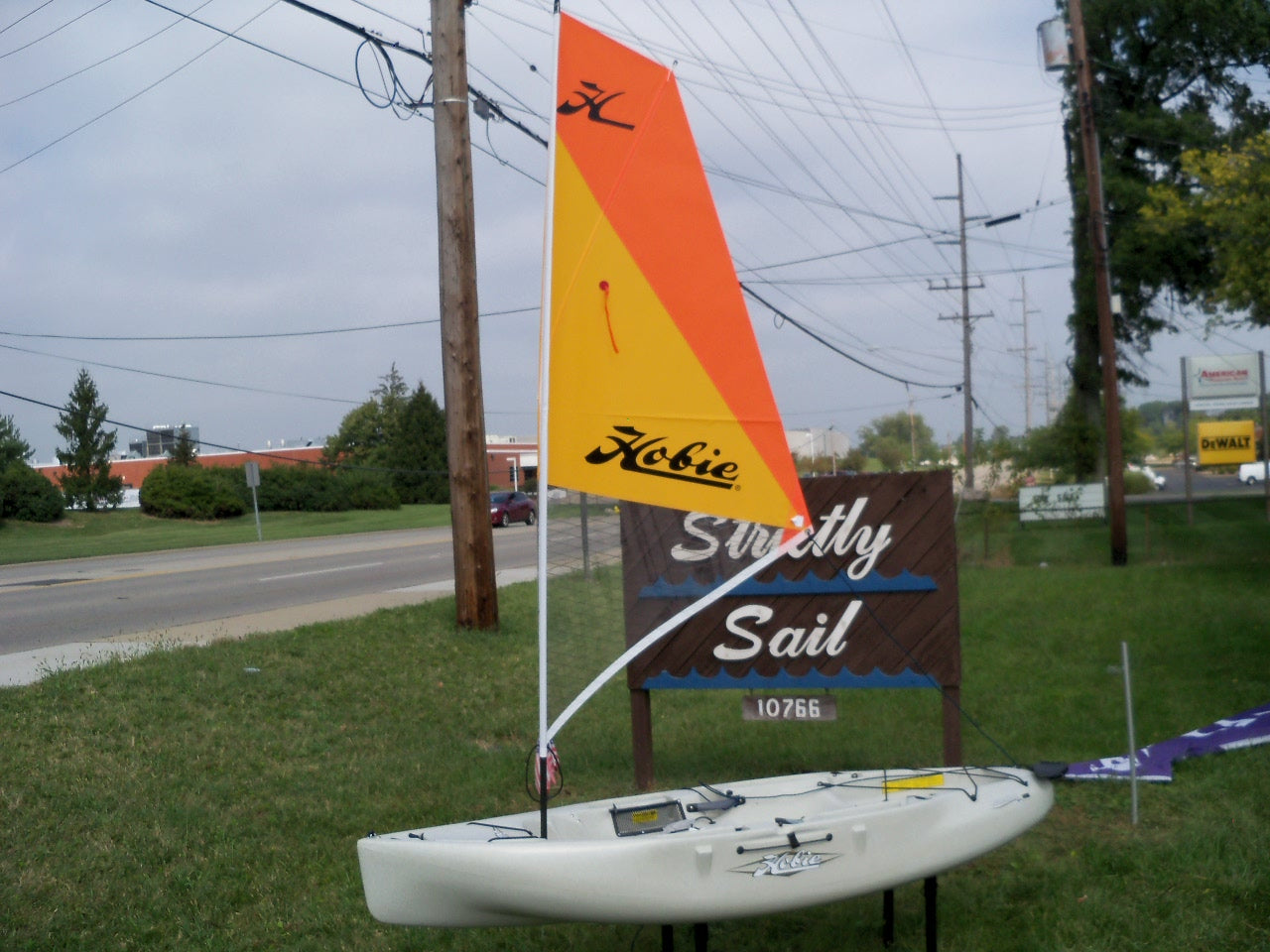 Hobie Kayak Sail Kit Papaya/Orange