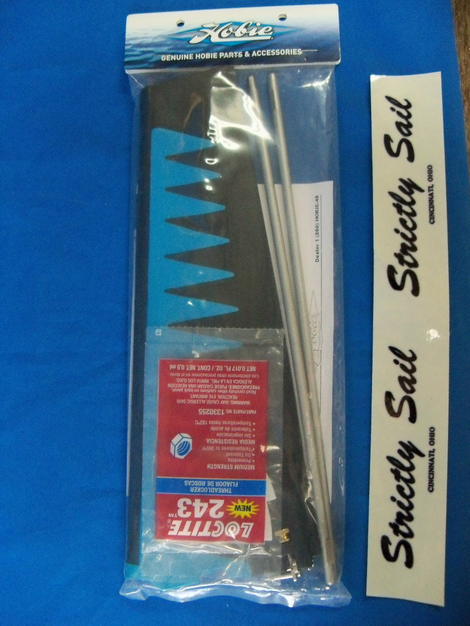 Hobie St Turbo Fin Kit (V2/GT - Blue/Black)