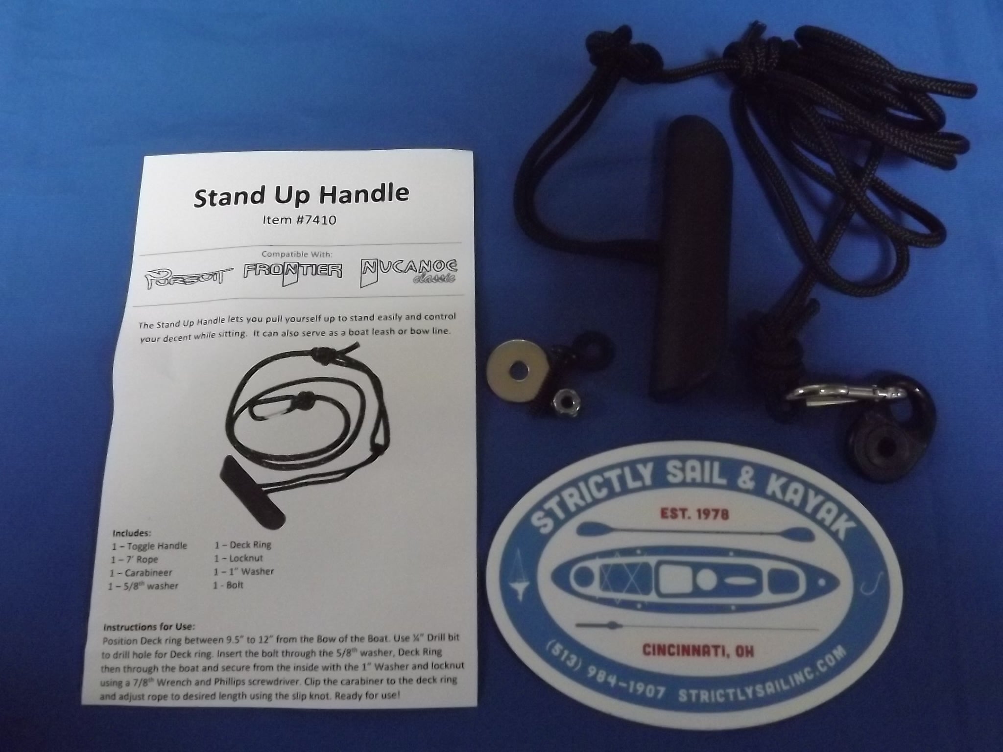 NuCanoe Stand Up Handle, Item #7410