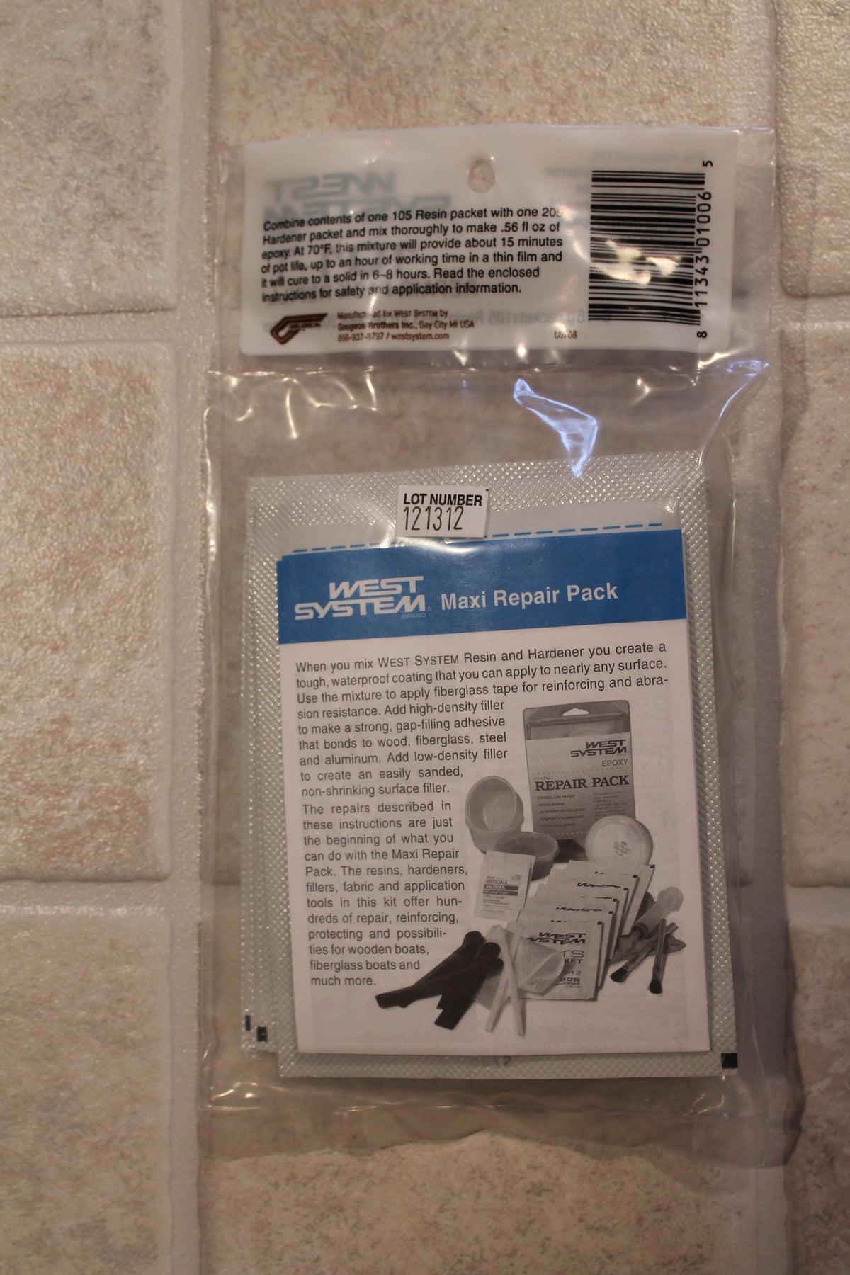 West System Epoxy Repair Pack Refill 101-T
