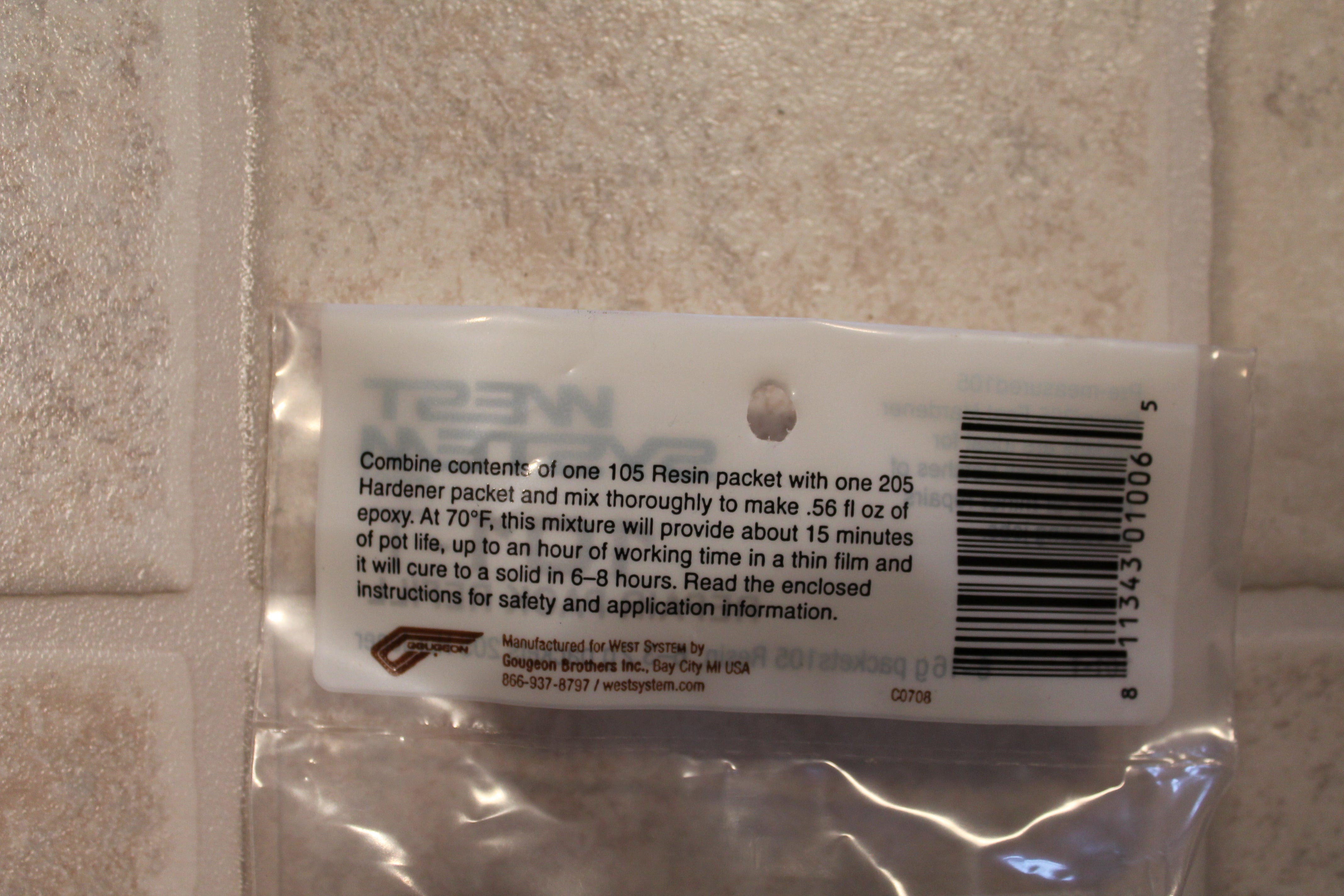 West System Epoxy Repair Pack Refill 101-T