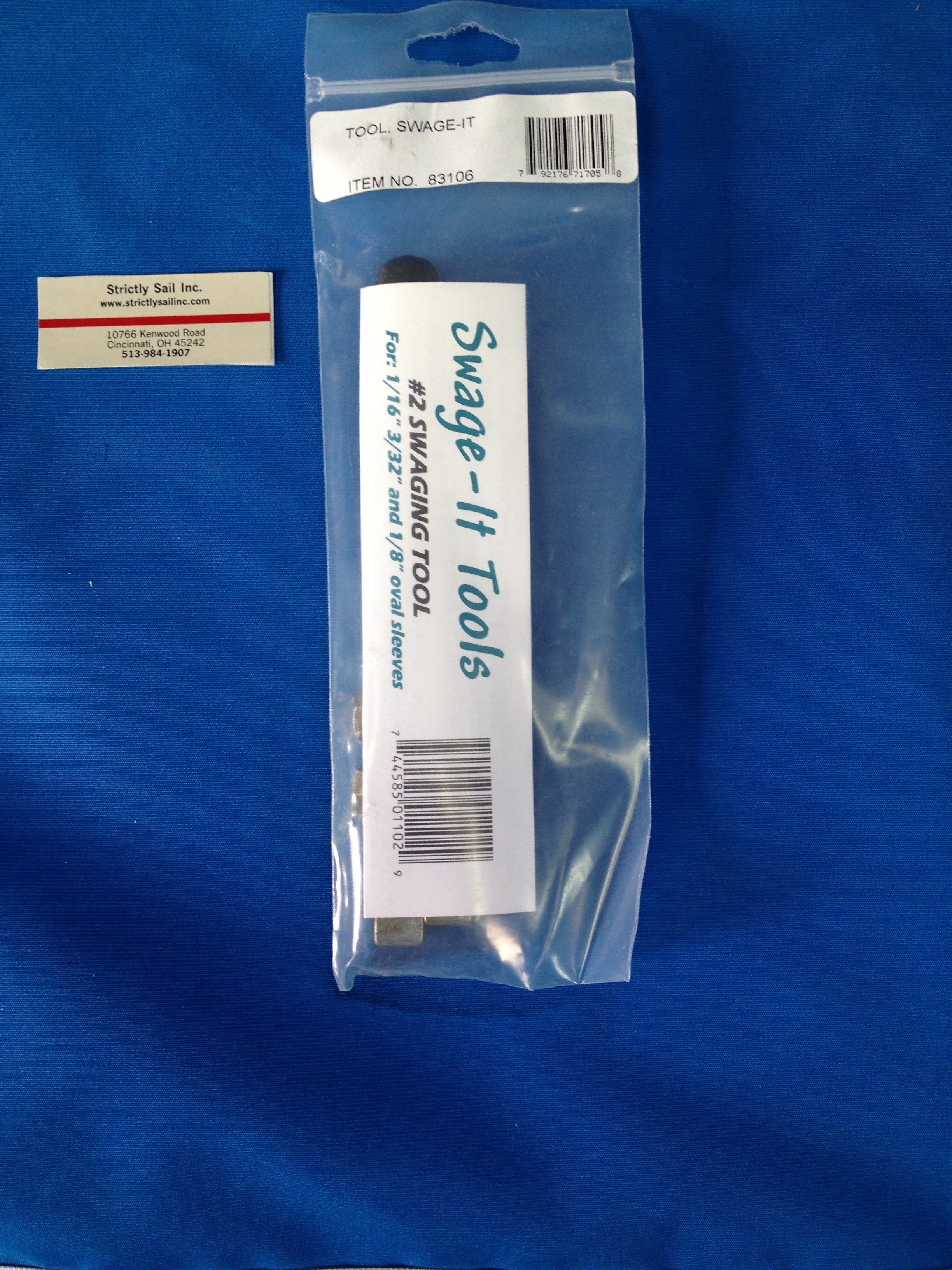 Swage it tool #2 for Nicro press