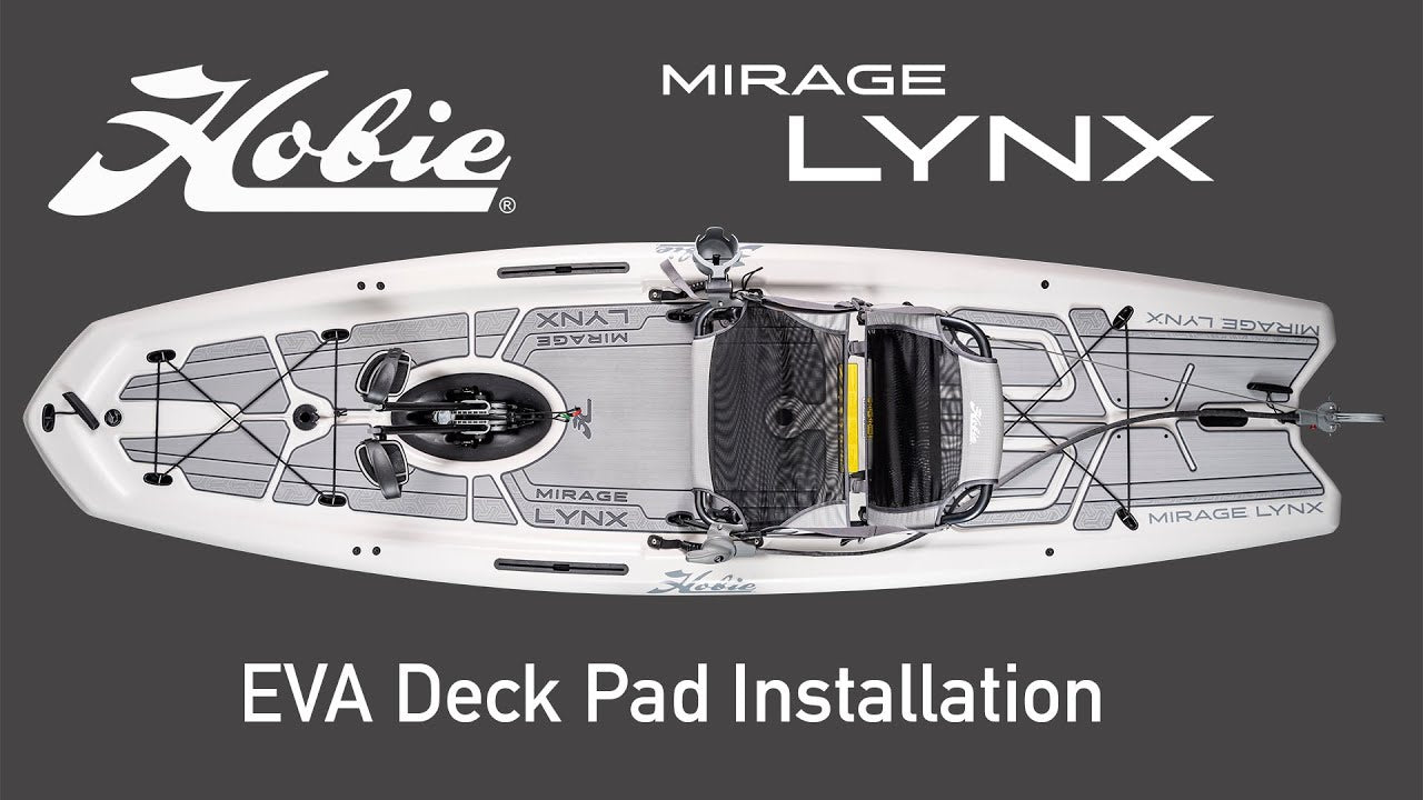 隼ページ Hobie Lynx deck pad expansion kit grey/charcoal