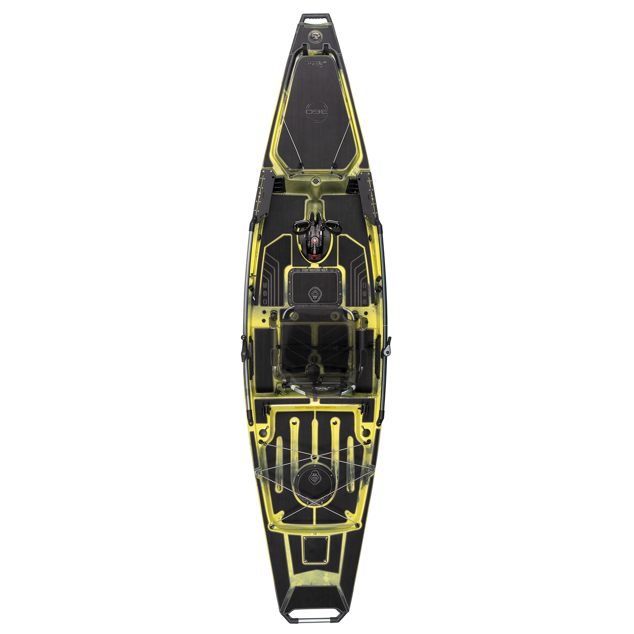 Hobie Deck Pad Kit Pro Angler 14 360, Charcoal/Grey