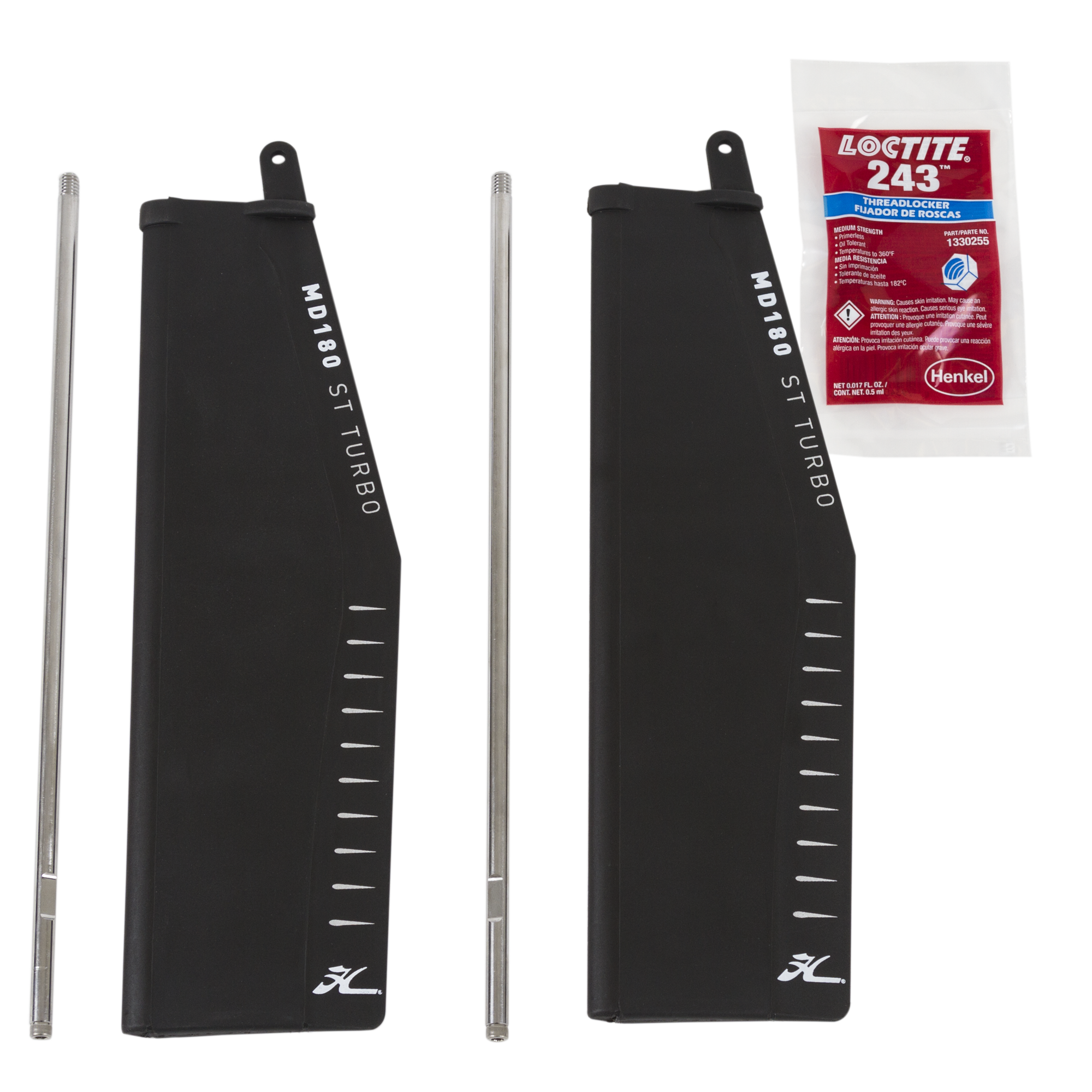 Hobie St-Turbo Fin Kit-Md 180 (non-kickup)