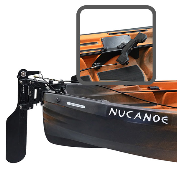 Nucanoe UNLIMITED QC Rudder System – Foot Steer #7215