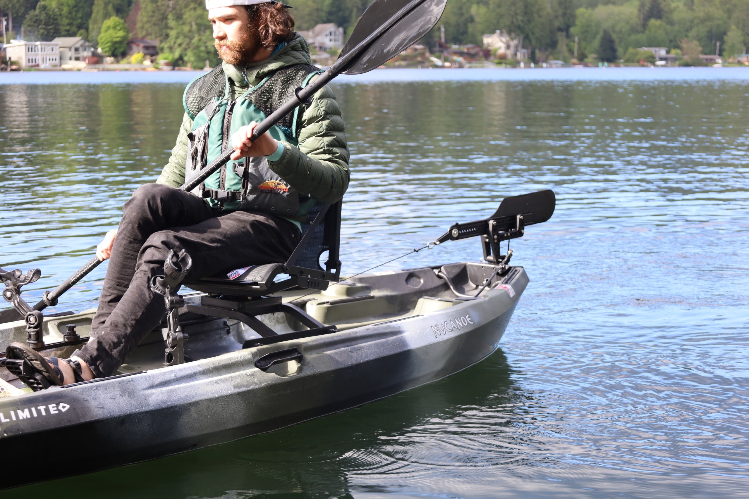 Nucanoe UNLIMITED QC Rudder System – Hand Steer #7206