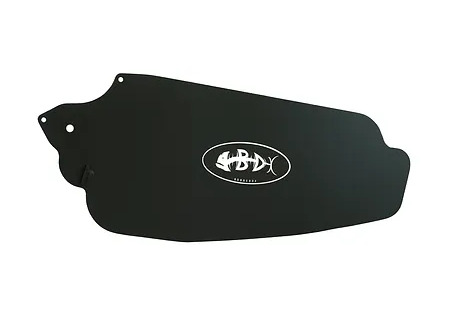 Boonedox Hobie Pro Angler Aluminum Rudder rudder, Black