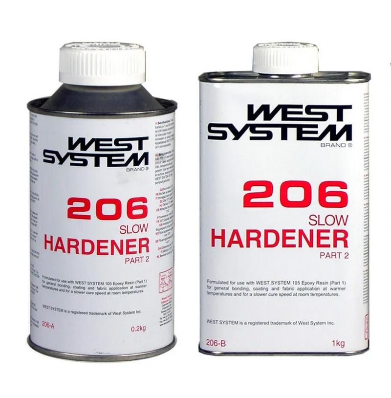 West System Slow Hardener 206