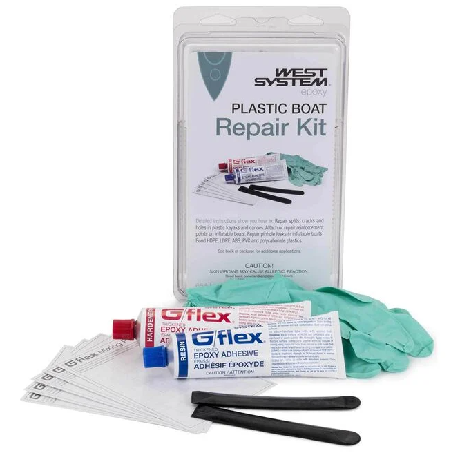 West System G Flex Thickened Epoxy Plastic Boat Repair Kit 655-K 655k