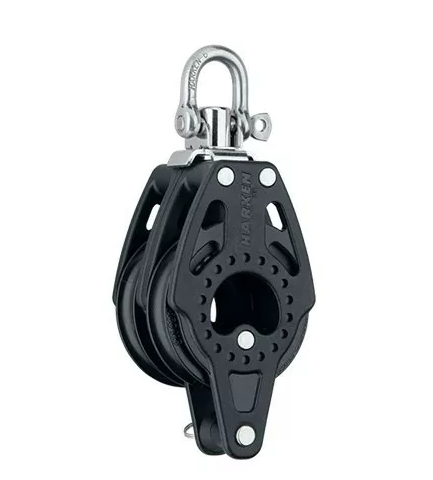 Harken Carbo Double Airblock with becket 2603