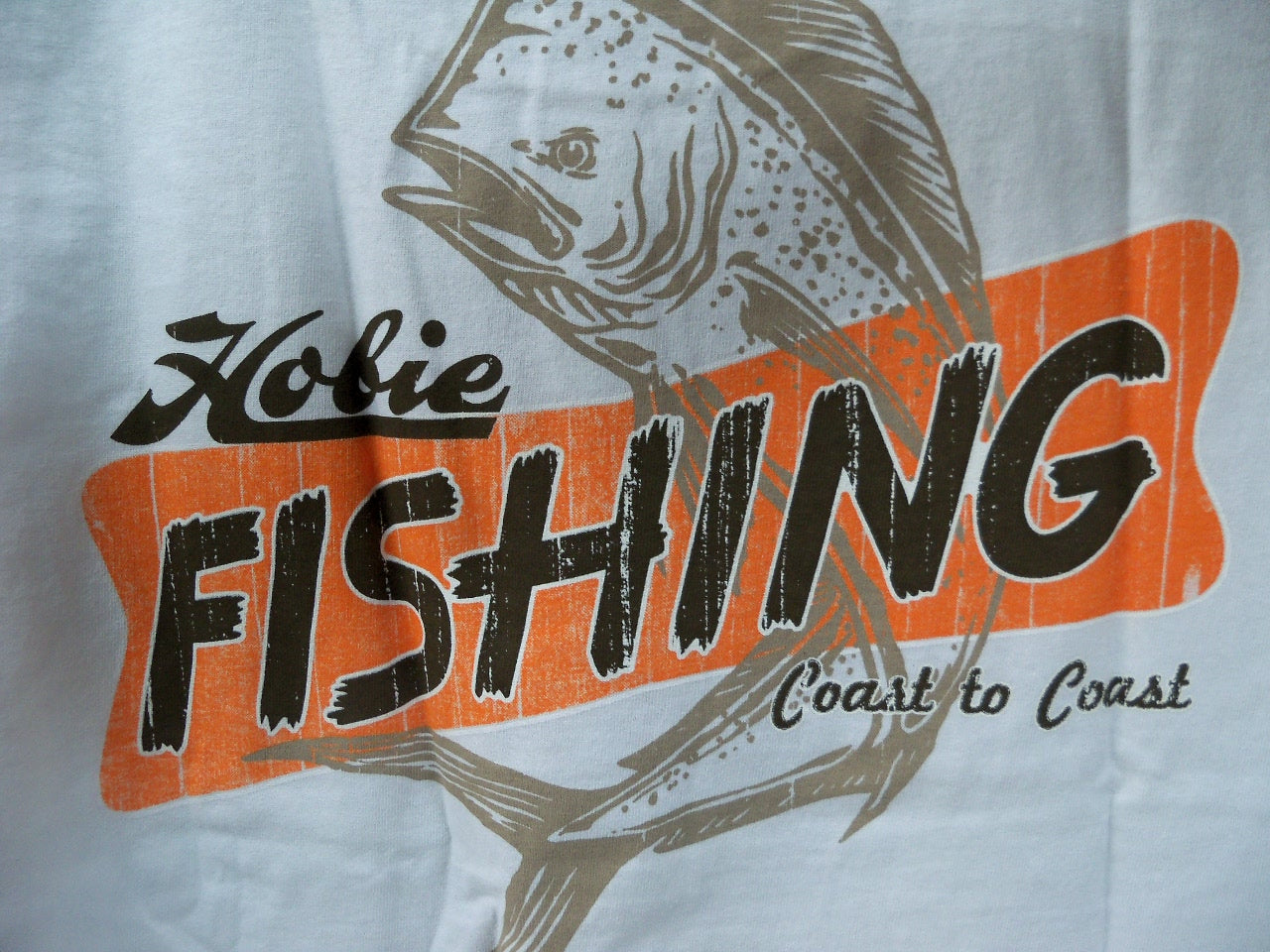 Hobie Fishing Coast-to-Coast Shirt, White, Large, Item #HTS059010AL