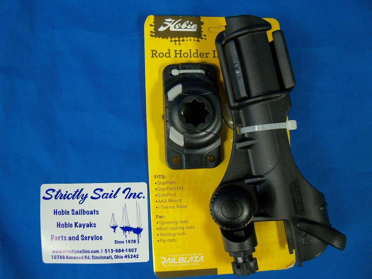 Hobie Rod Holder II with Mounting Plate, Item #72026209