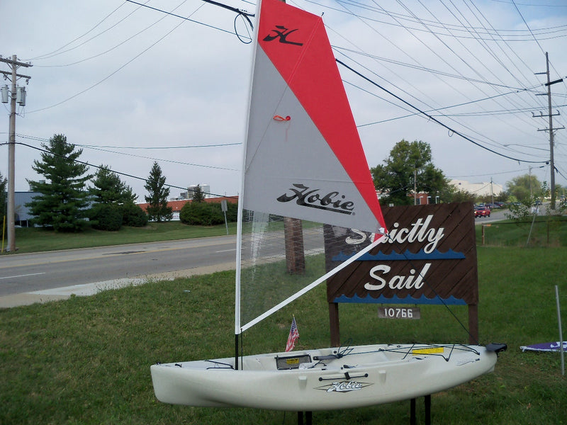 Hobie Kayak Sail Kit, Red/Silver
