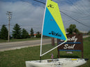 Hobie Kayak Sail Kit Aqua/Chartreuse