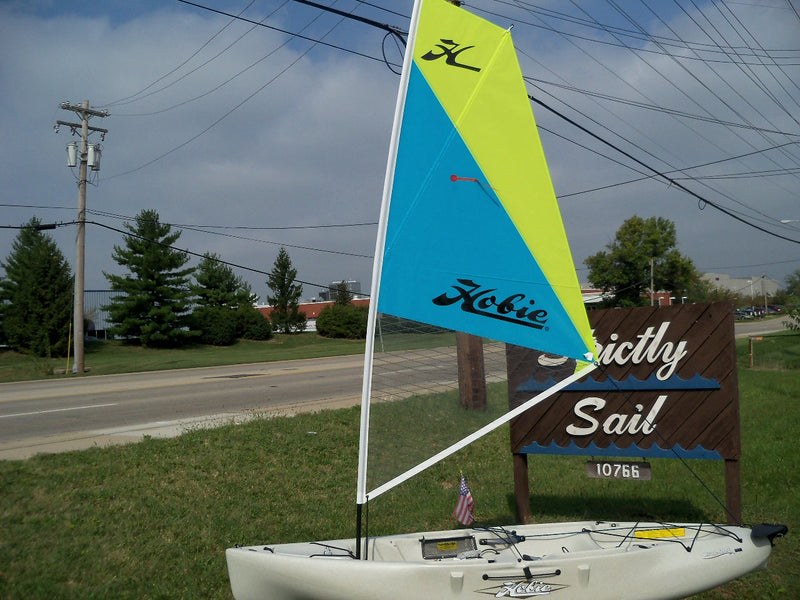 Hobie Kayak Sail Kit Aqua/Chartreuse