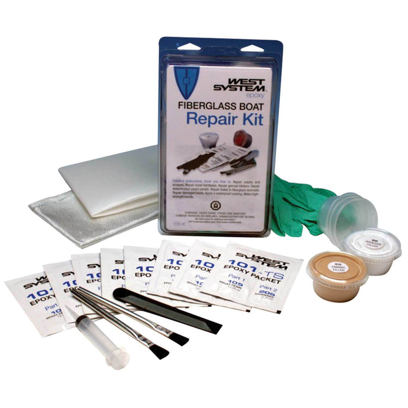 West System Fiberglass Boat Repair Kit part 105K