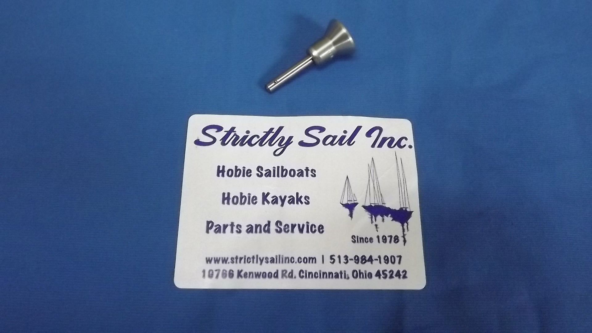 Hobie Quick Release Pin, 3/16" x 3/4" cup, Item #20301