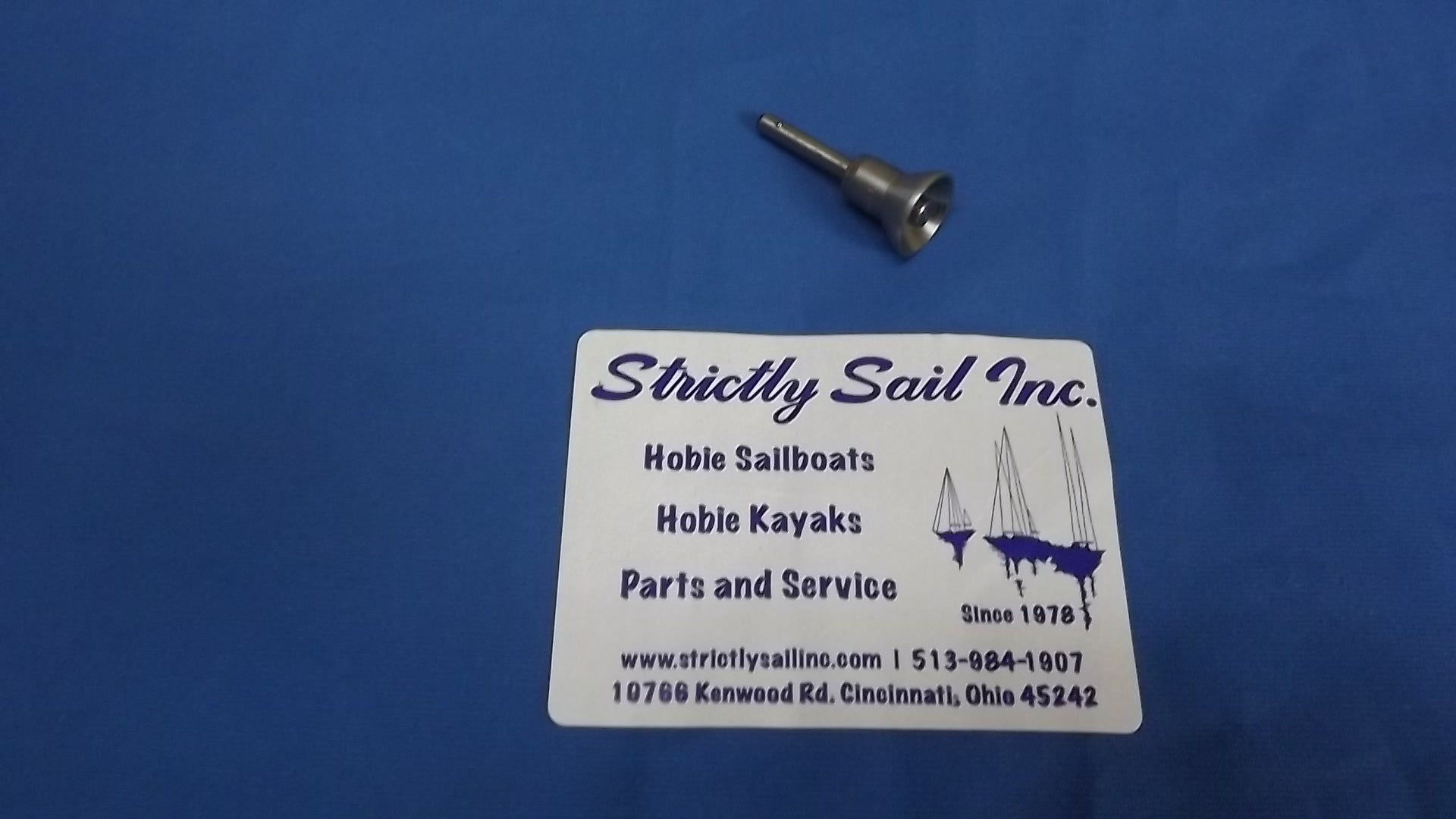 Hobie Quick Release Pin, 3/16" x 3/4" cup, Item #20301