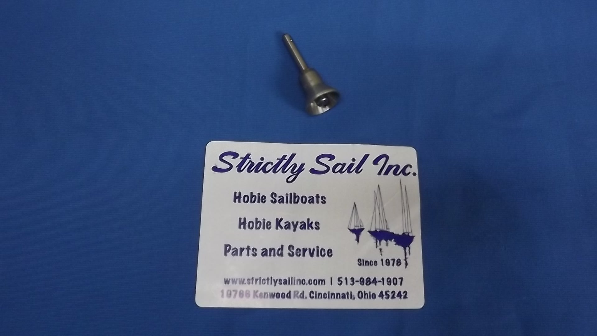 Hobie Quick Release Pin, 3/16" x 3/4" cup, Item #20301