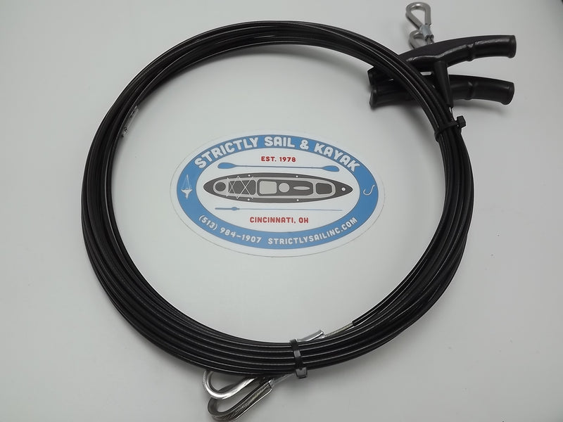 SDM Hobie Cat 18 Trapeze Wires (Set Of 4) – White, New, Part #283221