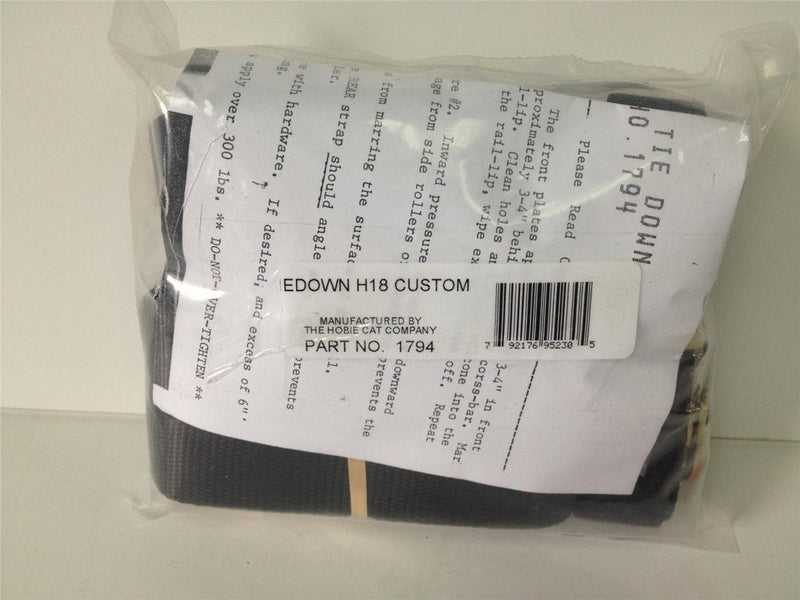 Hobie Cat 18 Custom Tie Down Kit