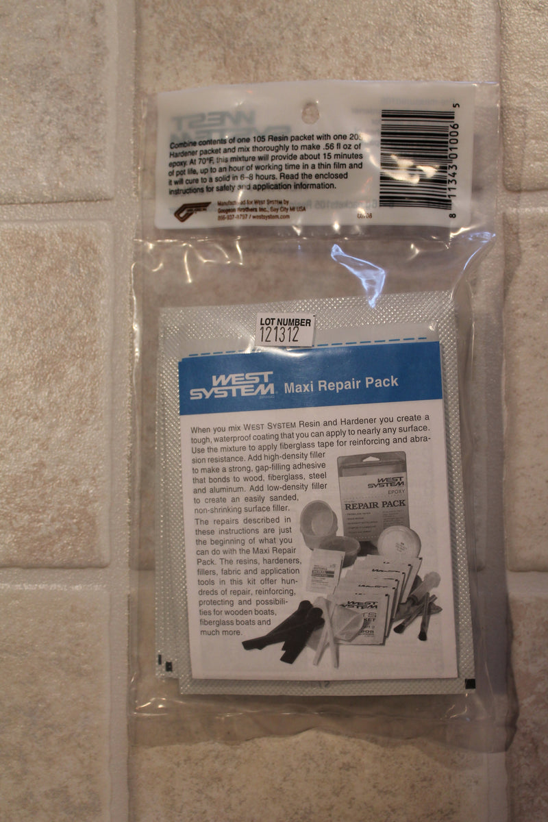 West System  Epoxy Repair Pack Refill 101-T