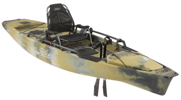 Hobie Mirage Pro Angler 12 - Fishing Kayak with Kick Up Turbo Fins