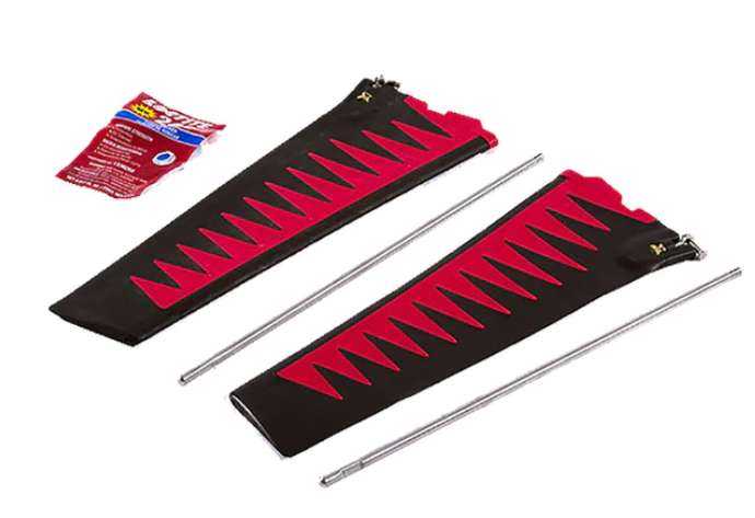 ST Turbo Fin Kit, (V2/GT, Red/Black)