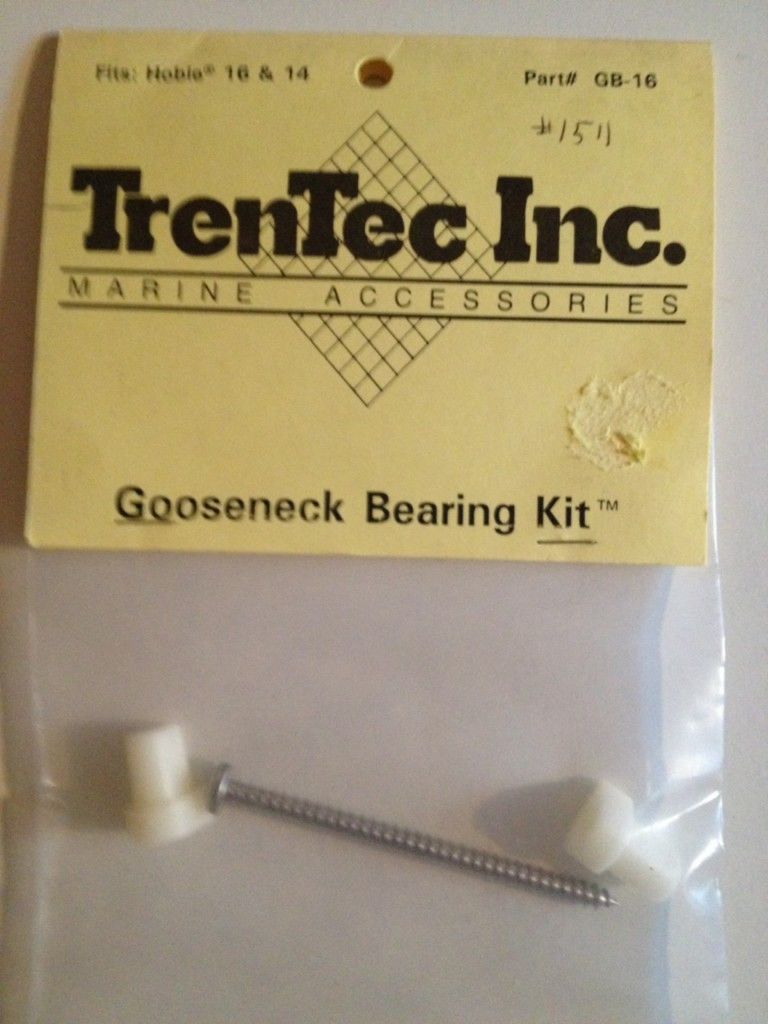 TrenTec Gooseneck Bearing Kit for Hobie 14 and 16 part # 1511