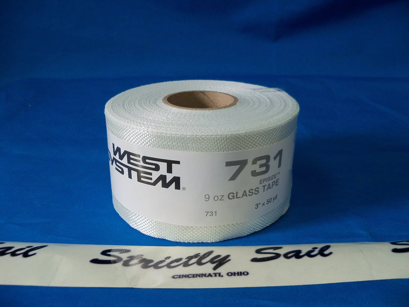 West System 731, 9 oz. Glass Tape, 3" x 50 yd.