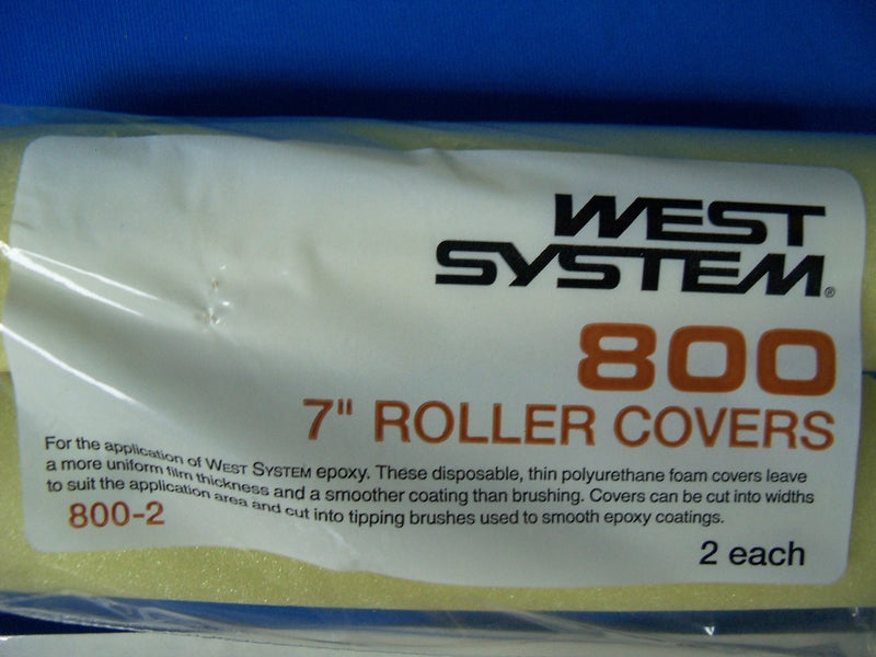 West System 800 - 7" Roller Covers, 3 - 2-Pack Sets