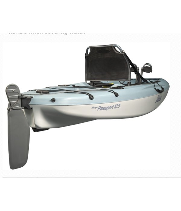 HOBIE XL RUDDER ASSEMBLY KIT PASSPORT 10.5 AND 12