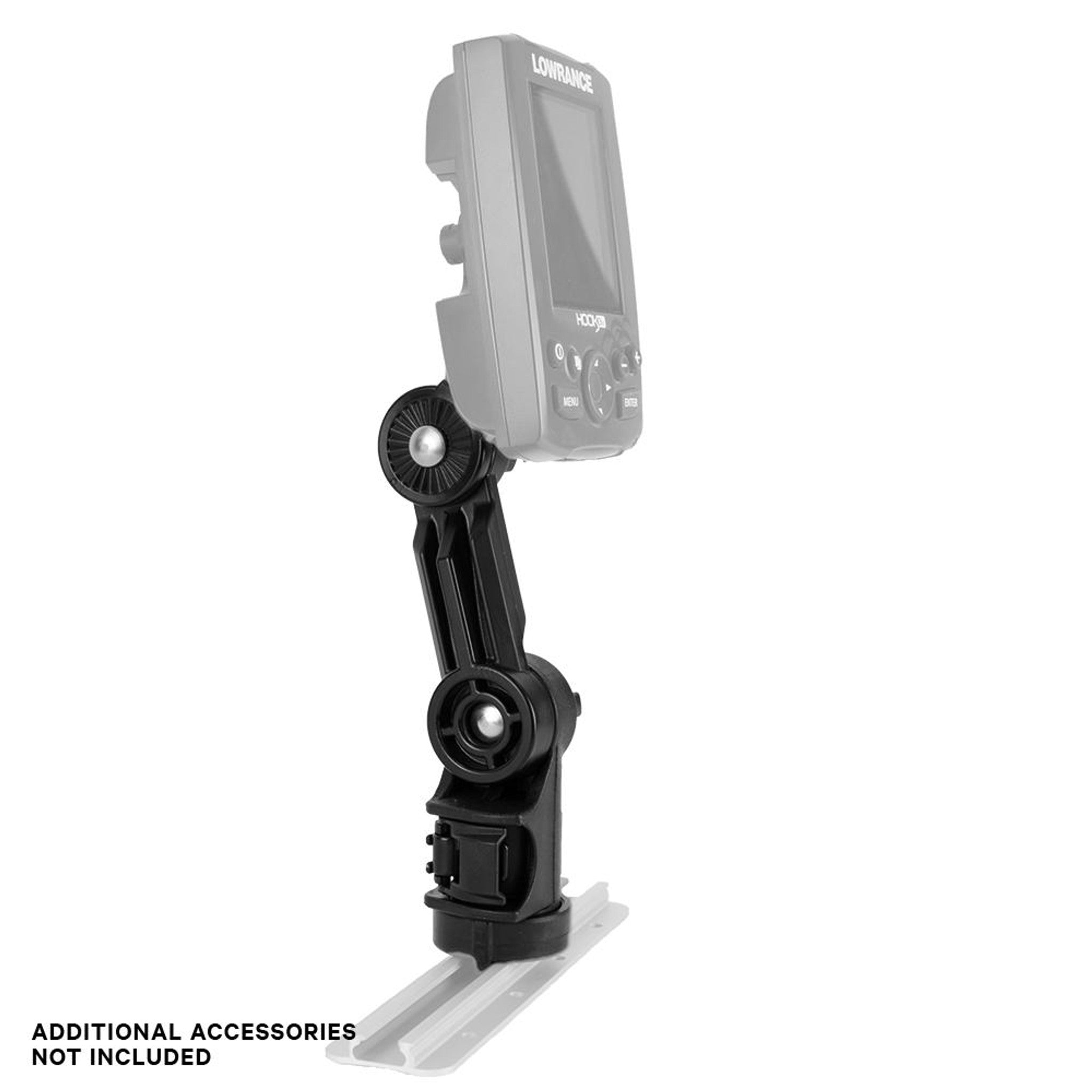 YakAttack Lowrance Fish Finder Mount Loaknload Mounting System, Item #FFP-1002