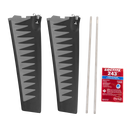 ST Turbo Fin Kit, (V2/GT, Gray/Black)